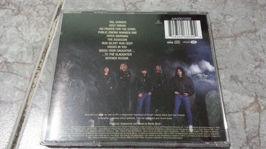 CD ORIGINAL IRON MAIDEN - NO PRAYER FOR THE DYING - Foto 2