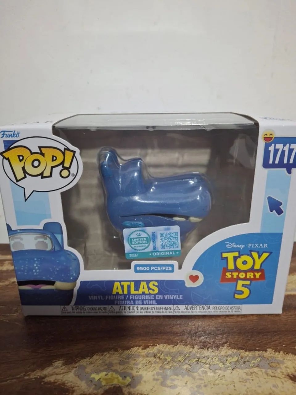 9500限定　Funko POP! Toy Story 5 ATLAS 1717 Funko Pop Toy Story 5 Atlas 1717 - Brinquedos e Jogos - Vila