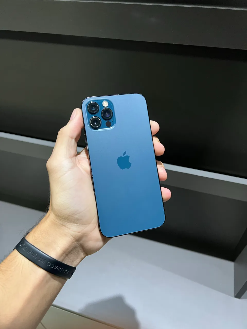 IPHONE 12 PRO, 128GB, AZUL PACÍFICO, BAT 100%, SEMINOVO, EXCLUSIVO