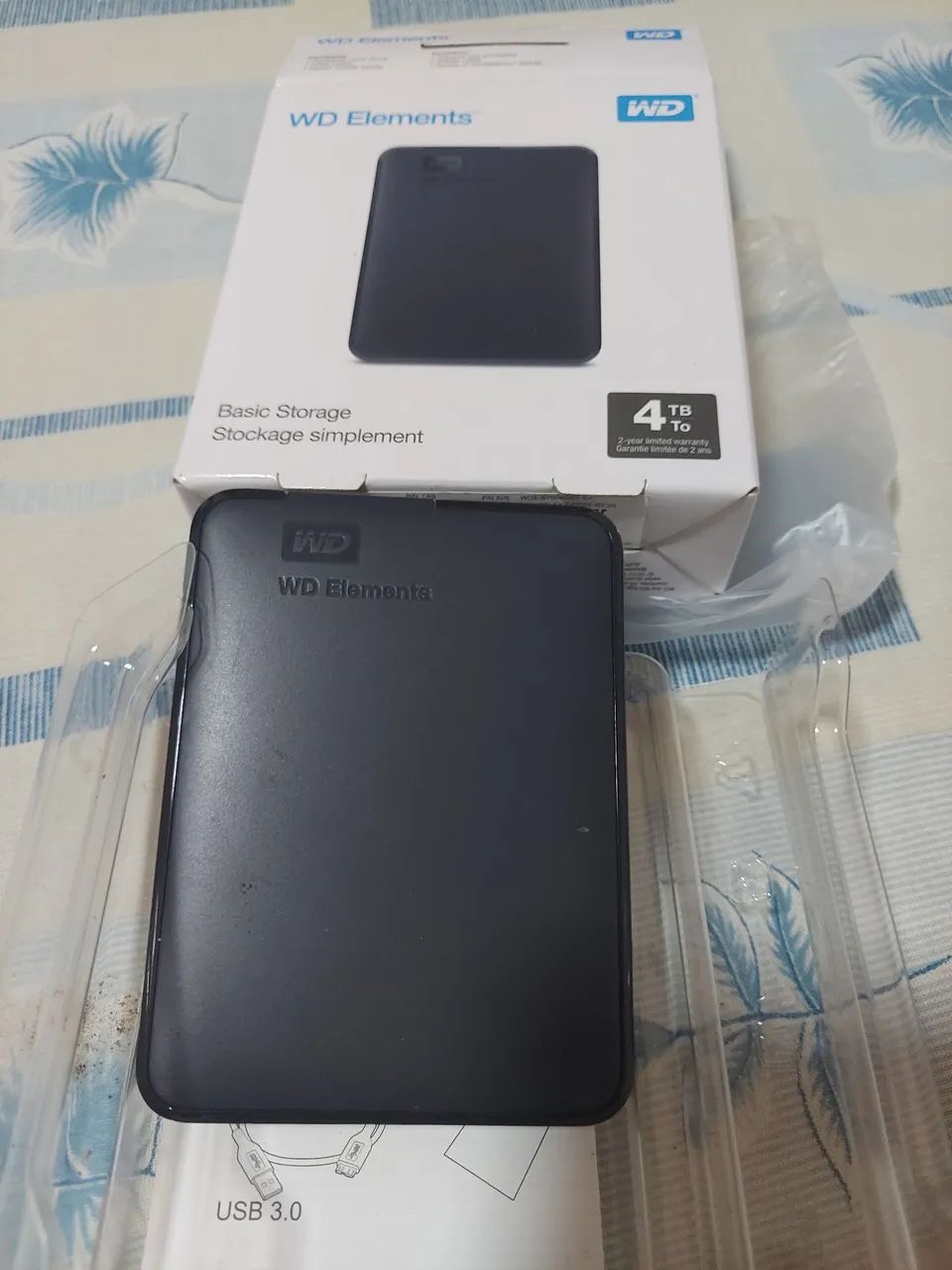 HD Externo 4TB USB 3.0 WD (com defeito) - Foto 2