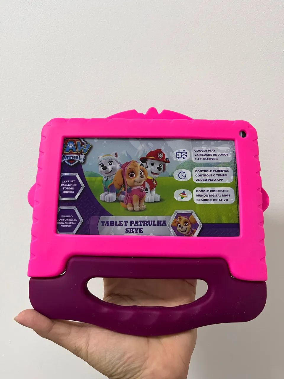 Tablet infantil Patrulha Canina Skye