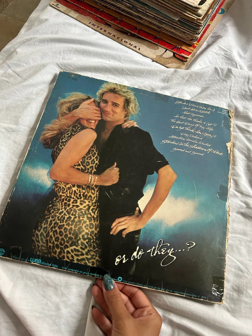 Lp rod stewart blondes have more fun - Foto 2