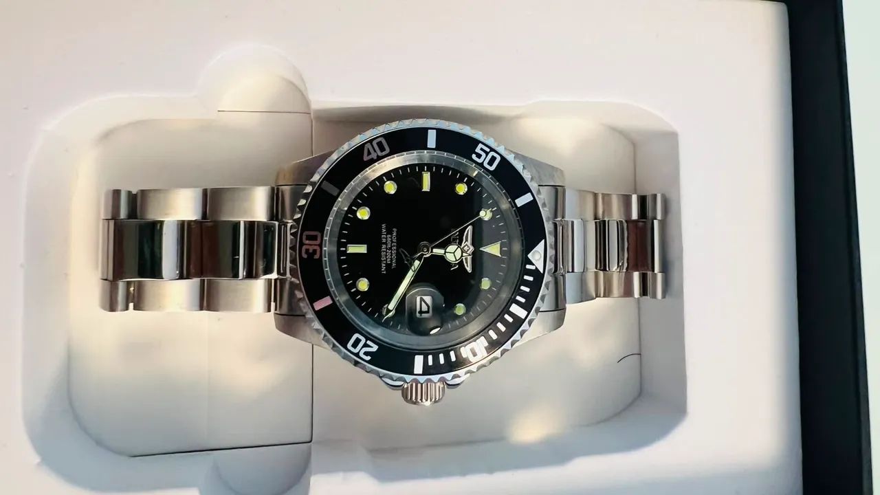 Relógio invicta pro driver aço inox - Foto 3