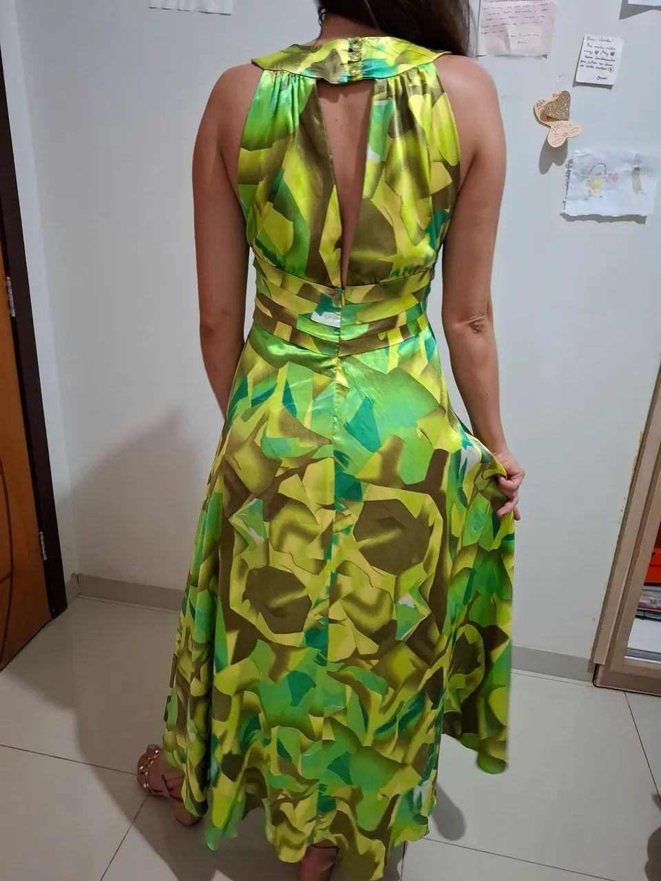 Vestido usado 1x, veste 42. - Foto 2