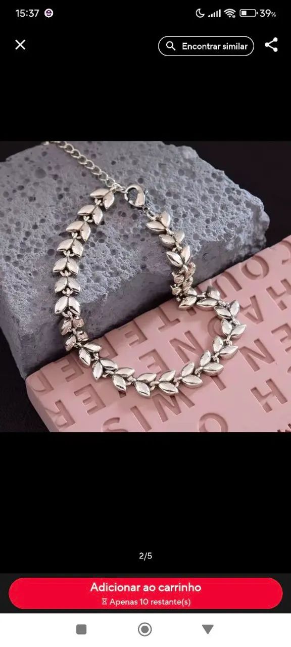 Pulseira prata 