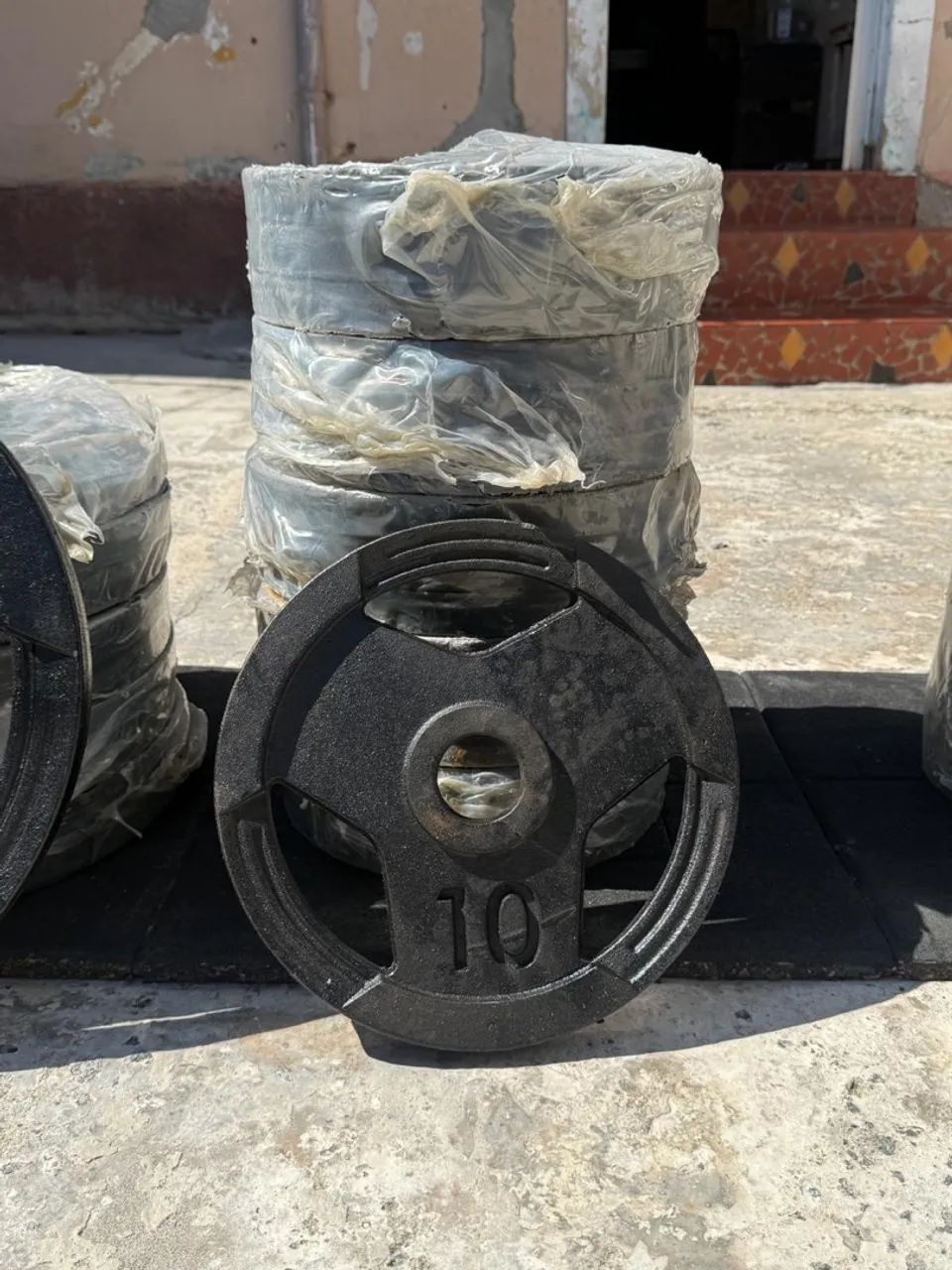 Anilhas de ferro olímpicas - Foto 2
