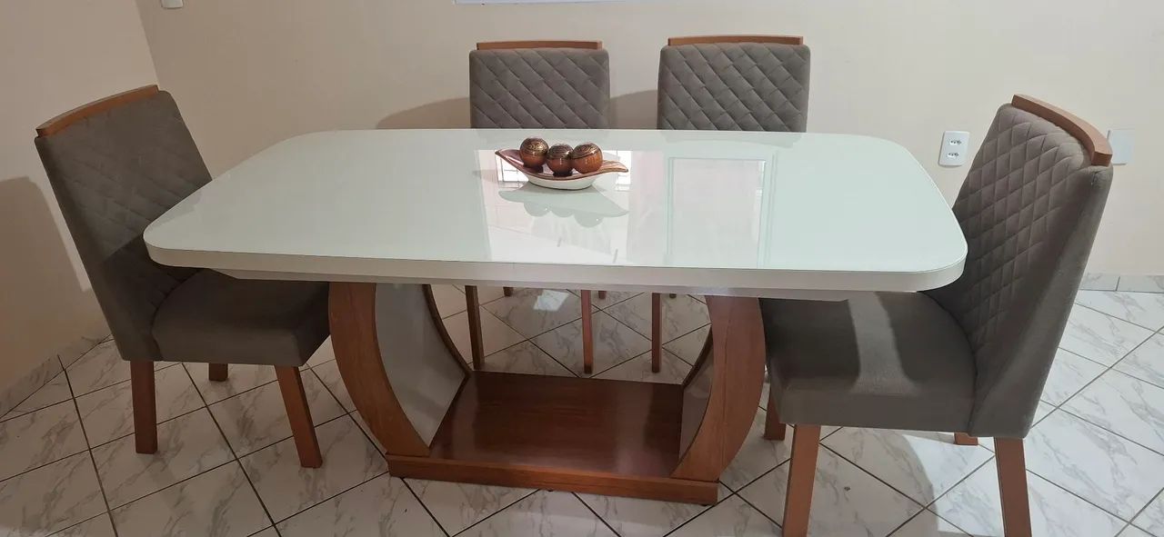 Mesa de vidro laqueado  - Foto 3