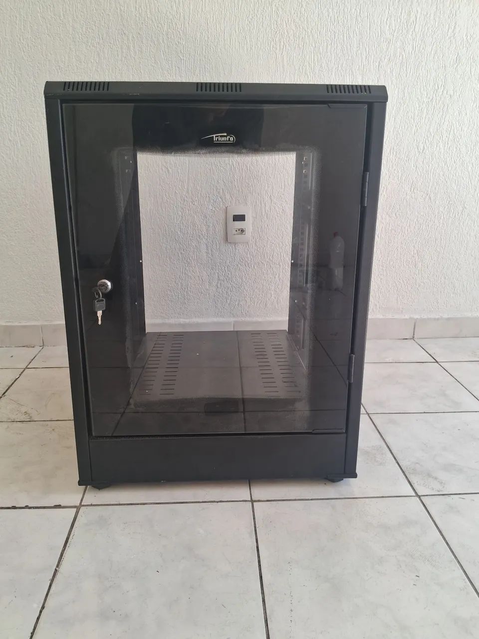 Rack de rede / regua energ / swith 24 portas