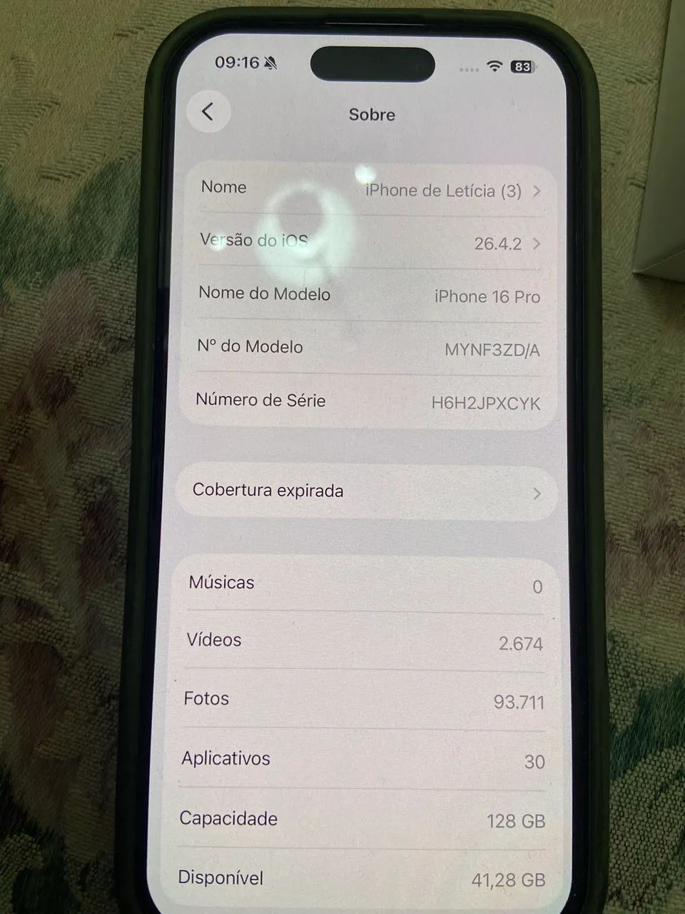 iPhone 16 pro 128 GB  - Foto 4