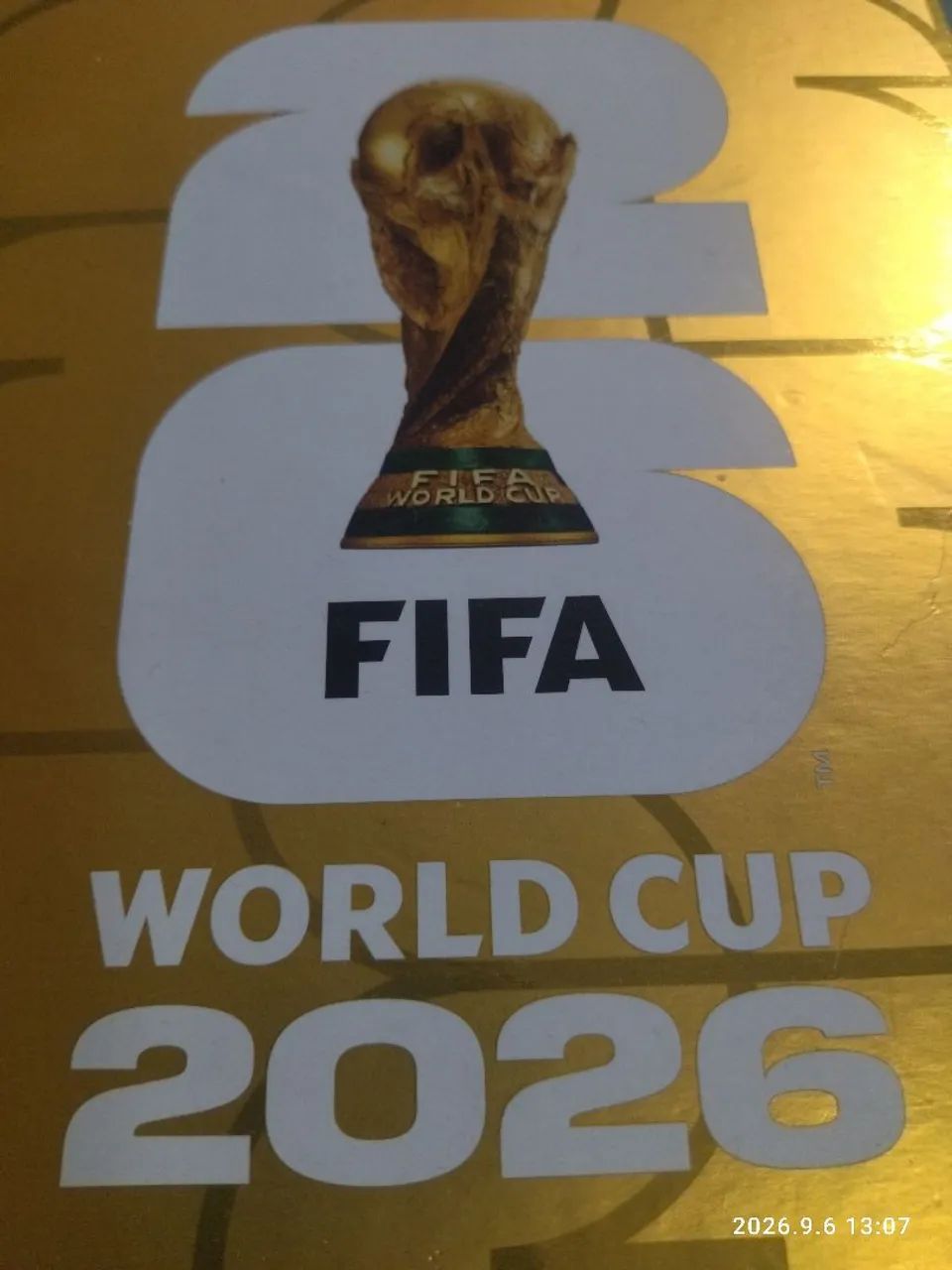 Figurinha da copa 2026