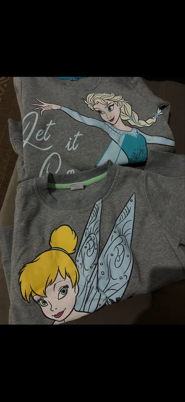 Lote de menina TAM8 e 10 roupas  - Foto 4