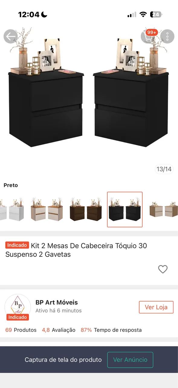 Kit 2 para cabeceira 