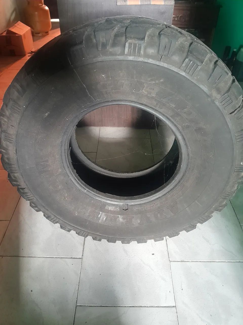 Kit com 4 pneus off-road, aro 15, 33×12.50