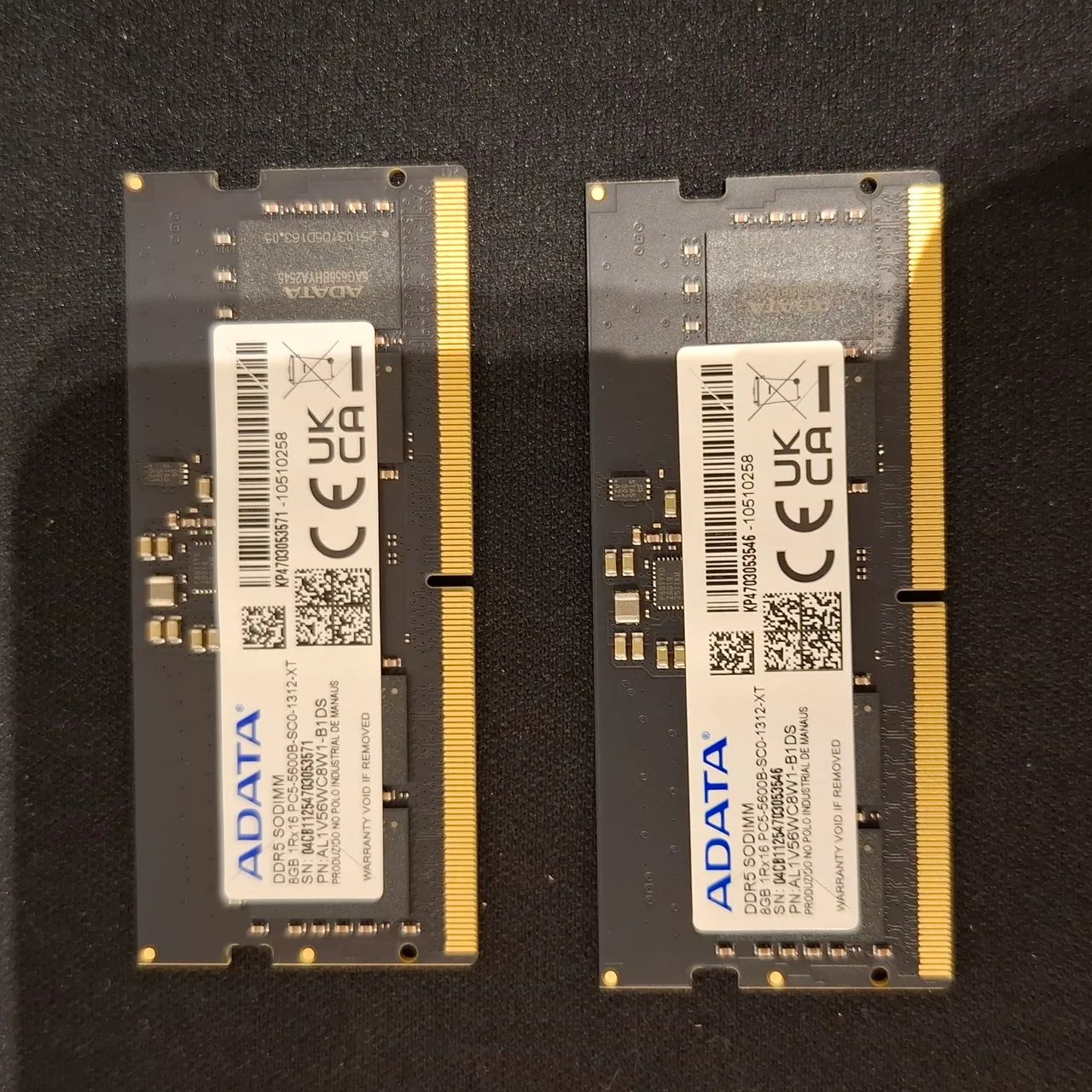 Memoria 16 Gb (2 X 8 Gb) DDR5 5600 Notebook