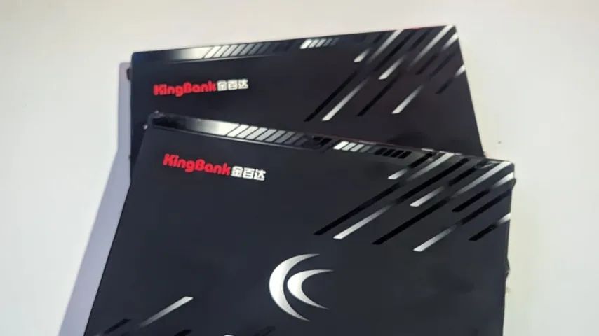 Kit Memória Ddr4 16gb (2x8gb) Kingbank 3200 A 4000mhz Xmp (Usado) - Foto 2