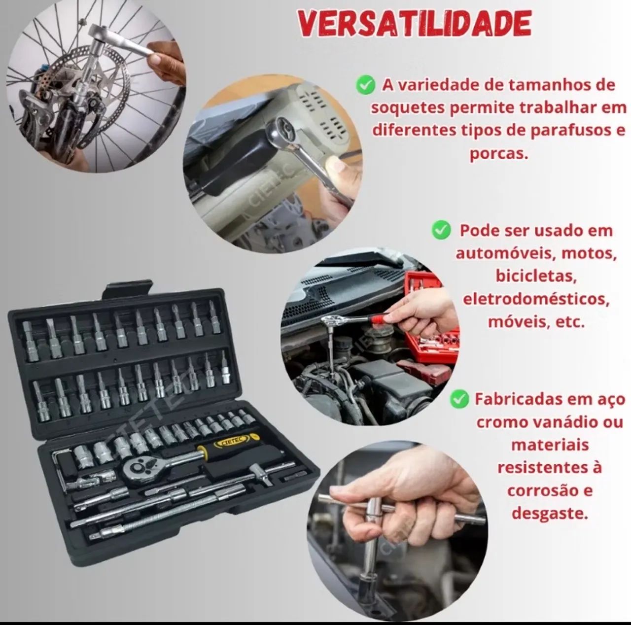 Caixa funcional de ferramentas - Foto 4