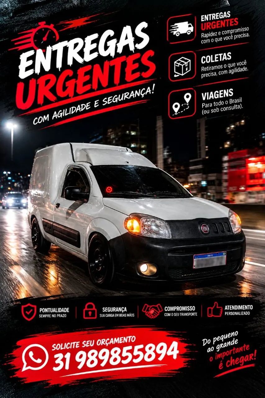 FRETES, ENTREGAS, COLETAS E VIAGENS