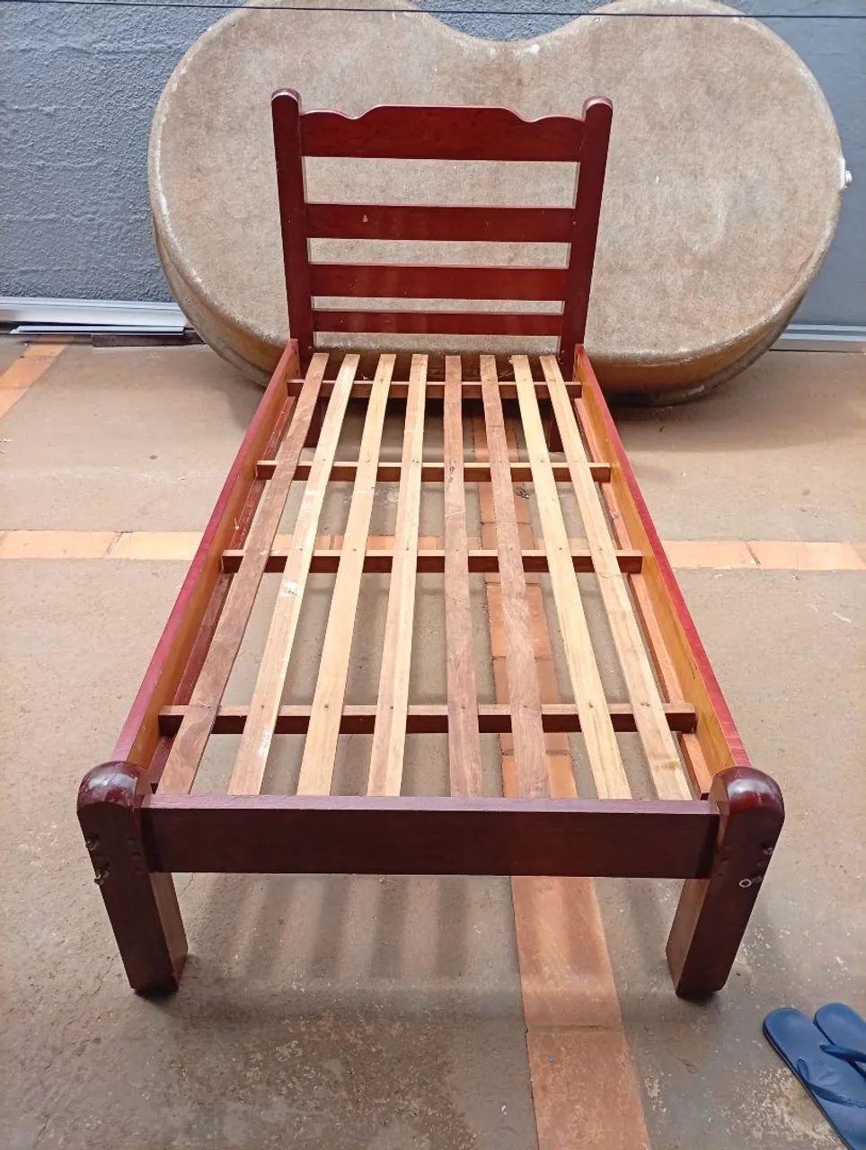 Cama de solteiro com colchão  - Foto 5