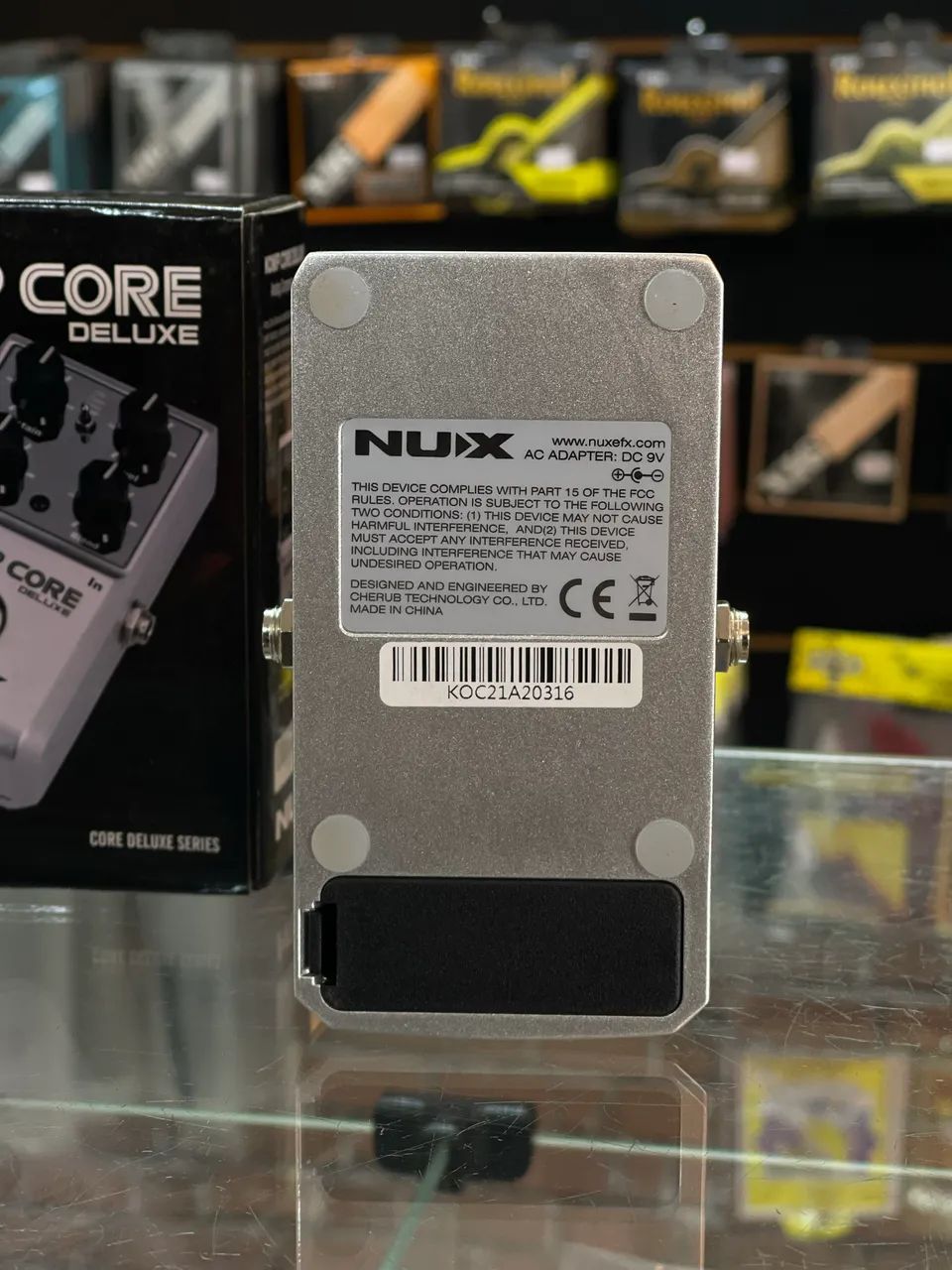 Pedal De Efeito Compressor NUX KOMP CORE DELUXE - Foto 2