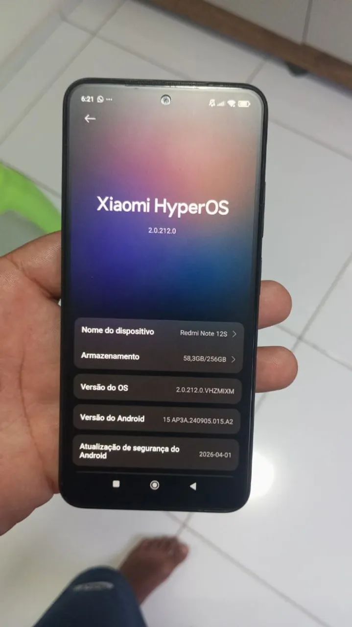 Note 12s 256Gb