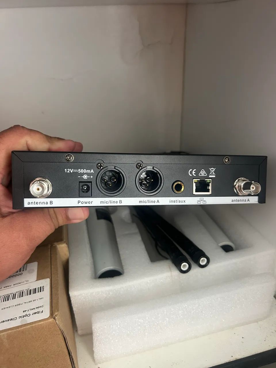 Microfone shure QXD24 duplo - Foto 2