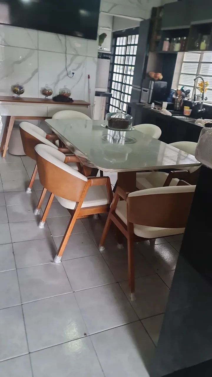 Cadeiras modenas pra sala de jantar  - Foto 3