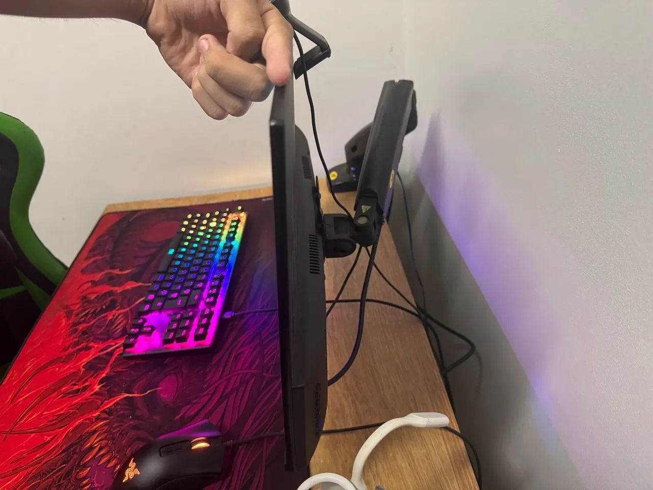 Monitor 24p 180hz curvo ultra fino  - Foto 2