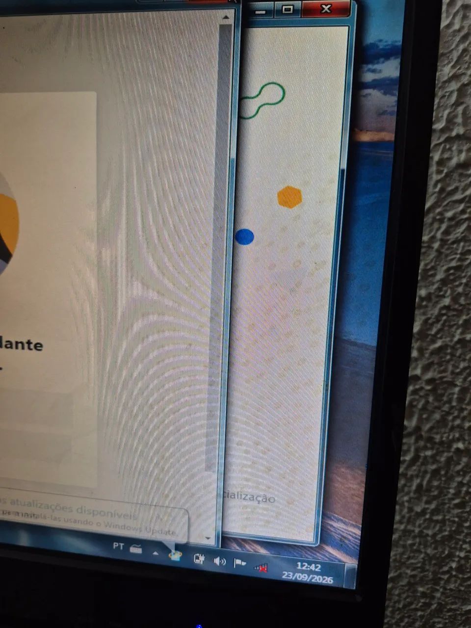 Monitor AOC LED 18.5" (Para Conserto ou Retirada de Peças) - Modelo E970SWHEN - Foto 2