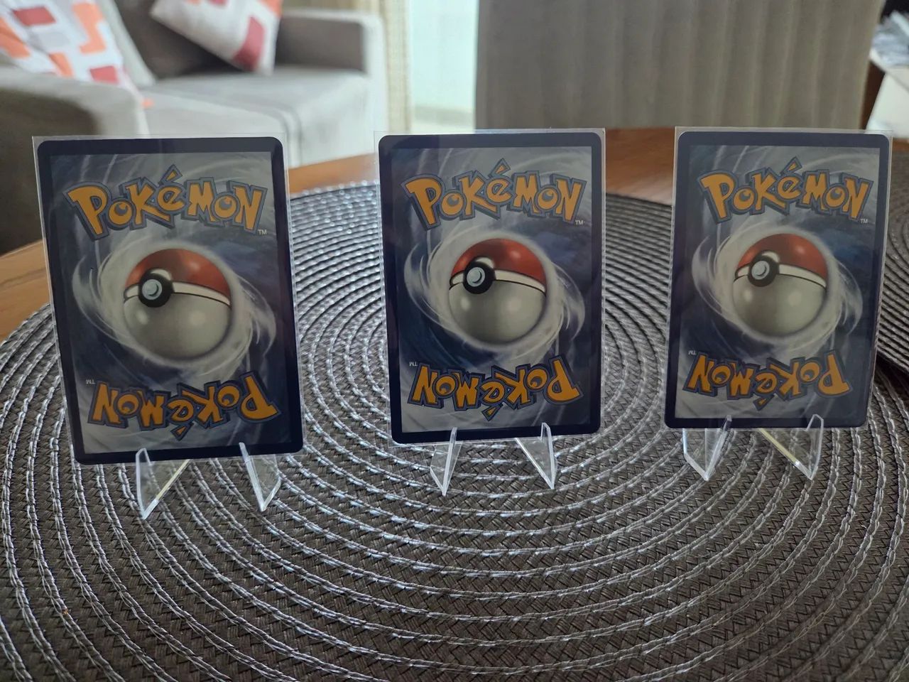 Cartas Pokémon TCG trio de Hoenn (Treecko, Torchic e Mudkip) - Foto 2