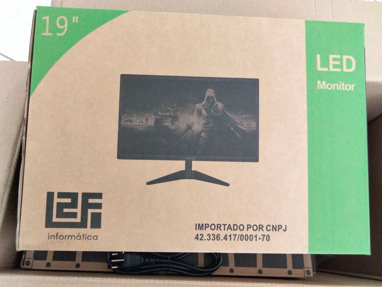 Pc gamer novo na caixa 
