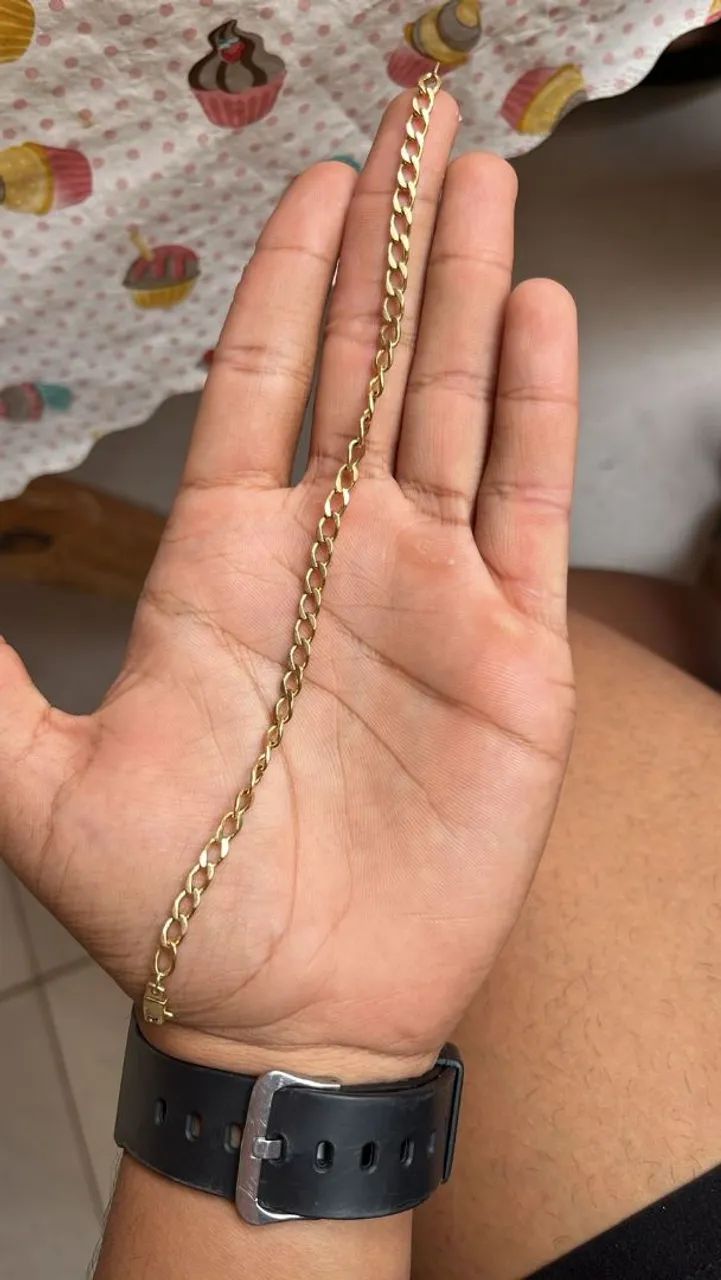Pulseira de ouro - Foto 2