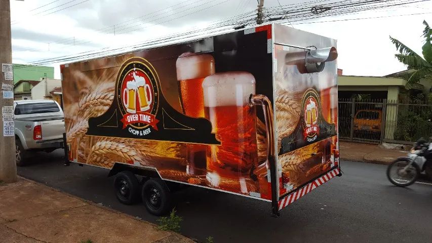 Trailer chopp food