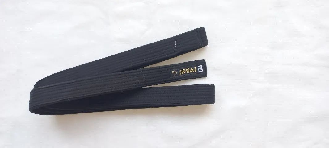 FAIXA PRETA SHIAI  TAMANHO A5