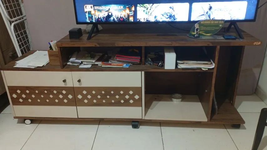 Sofá Cama, Rack e Forno