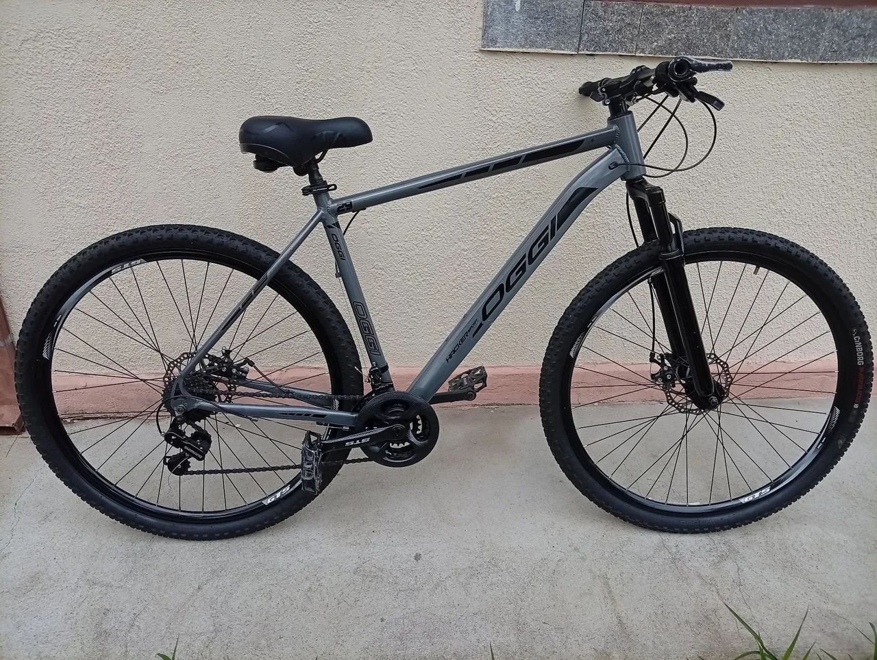 Bicicleta aro 29 alumínio cinza