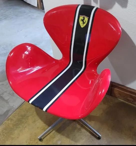 Cadeira Estampa Ferrari. ACEITO OFERTA!!!
