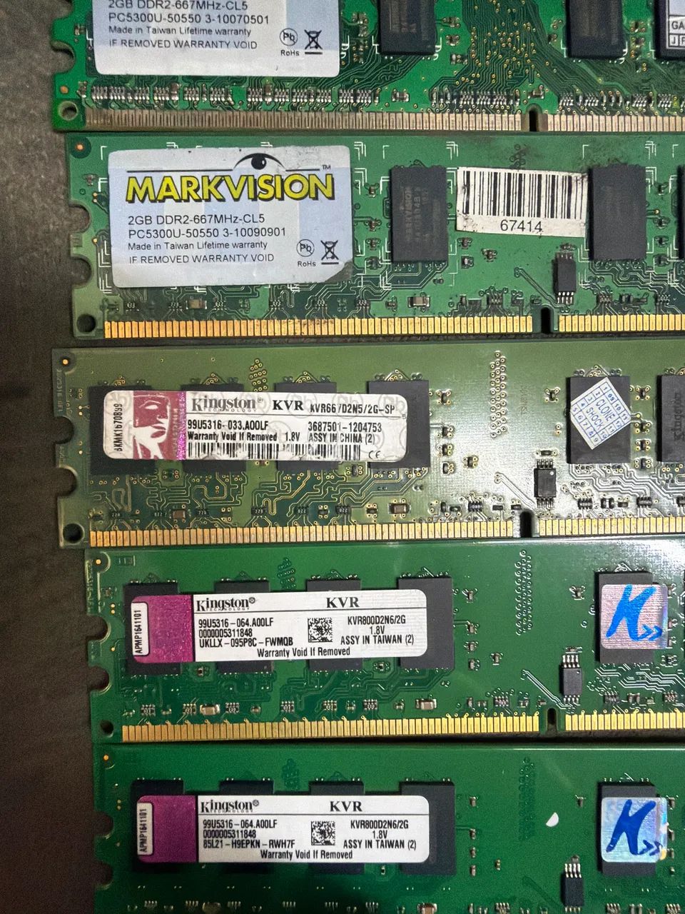 Memória  pc ddr2 2gb  - Foto 2