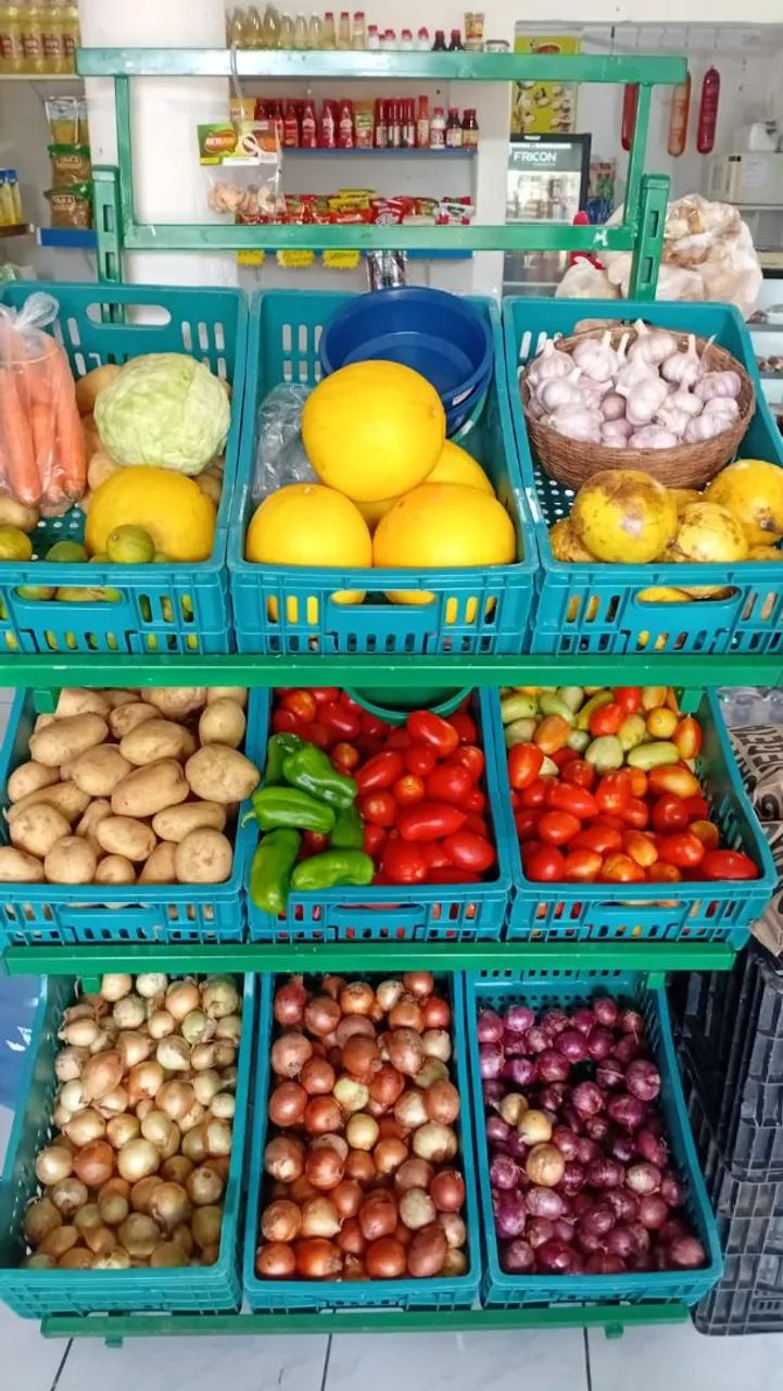 Expositor de verduras 
