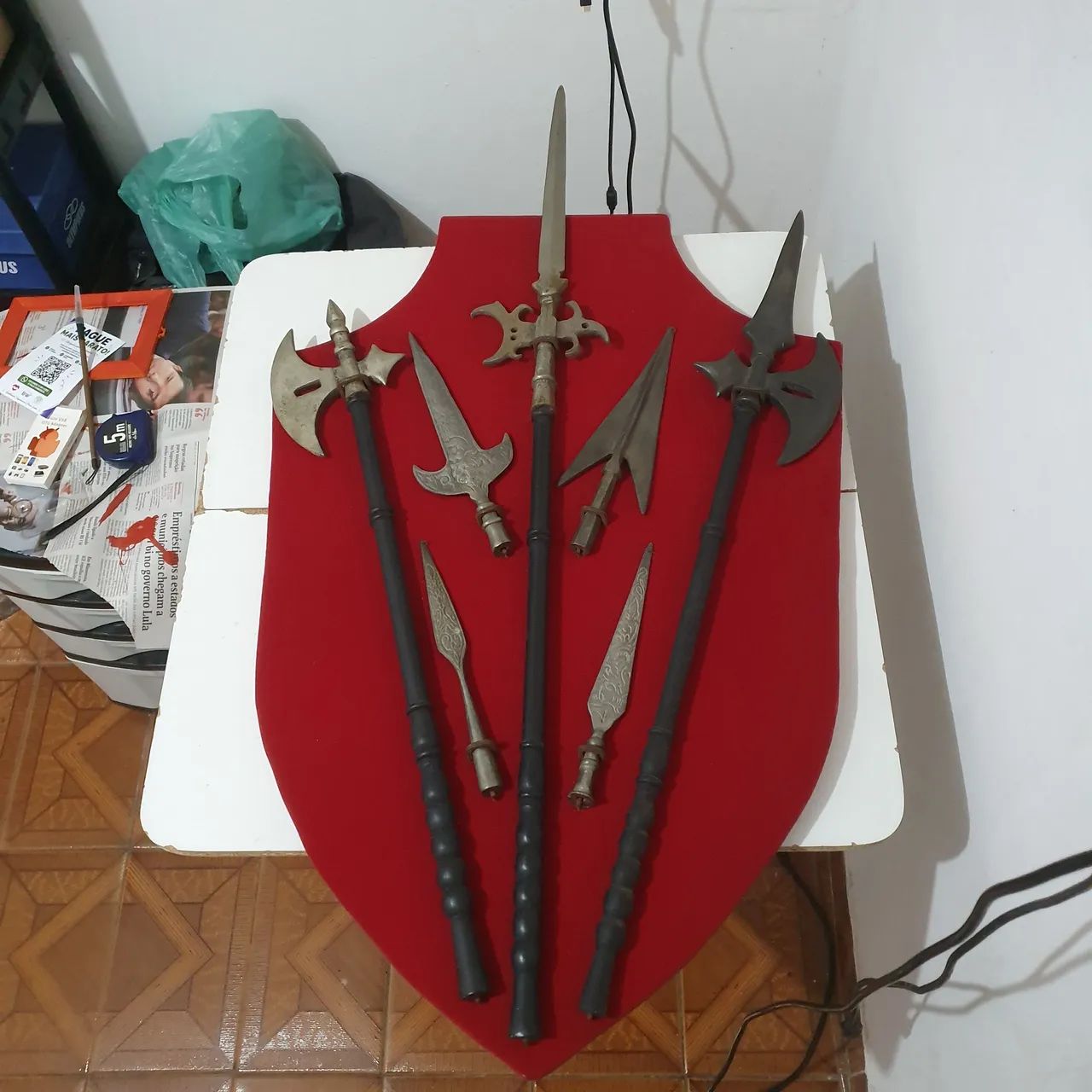Escudo com Lanças Antigas  - Foto 4