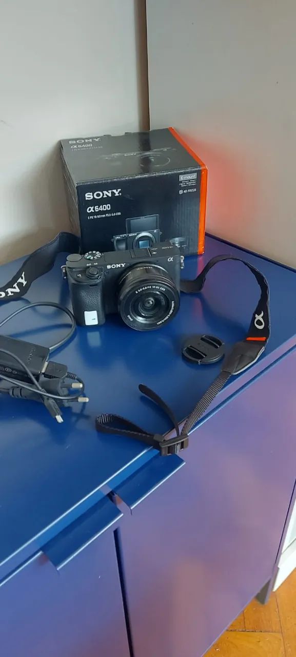 Câmera Sony A6400 4k