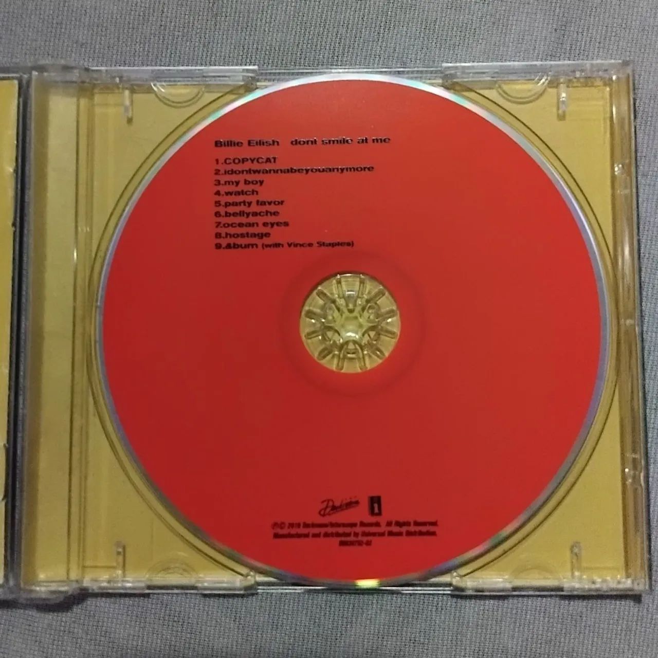 billie eilish - don't smile at me (cd) - Foto 3