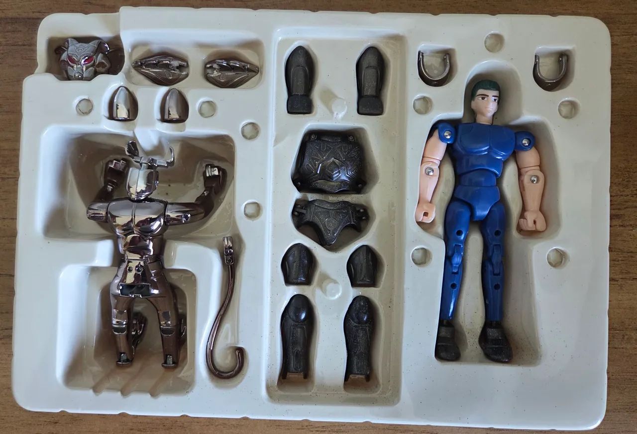Boneco cavaleiros do Zodíaco Shido - Foto 5