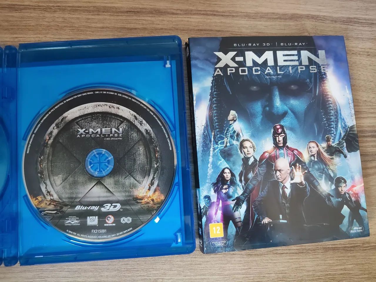 Blu-ray 3D e normal X-Men Apocalipse - CDs, DVDs etc - Batista