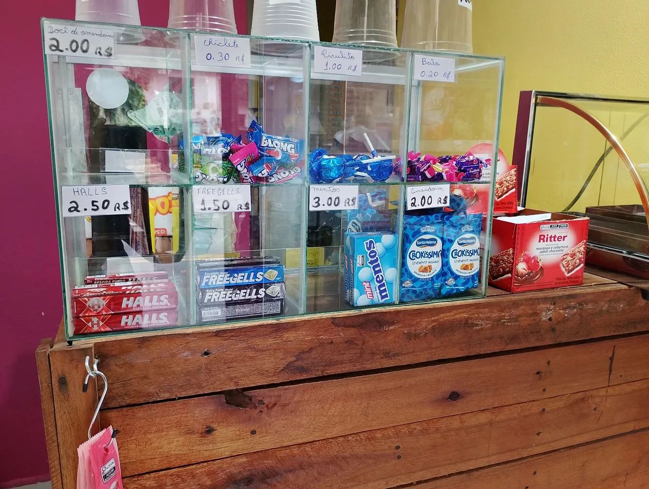 Expositor de doces 