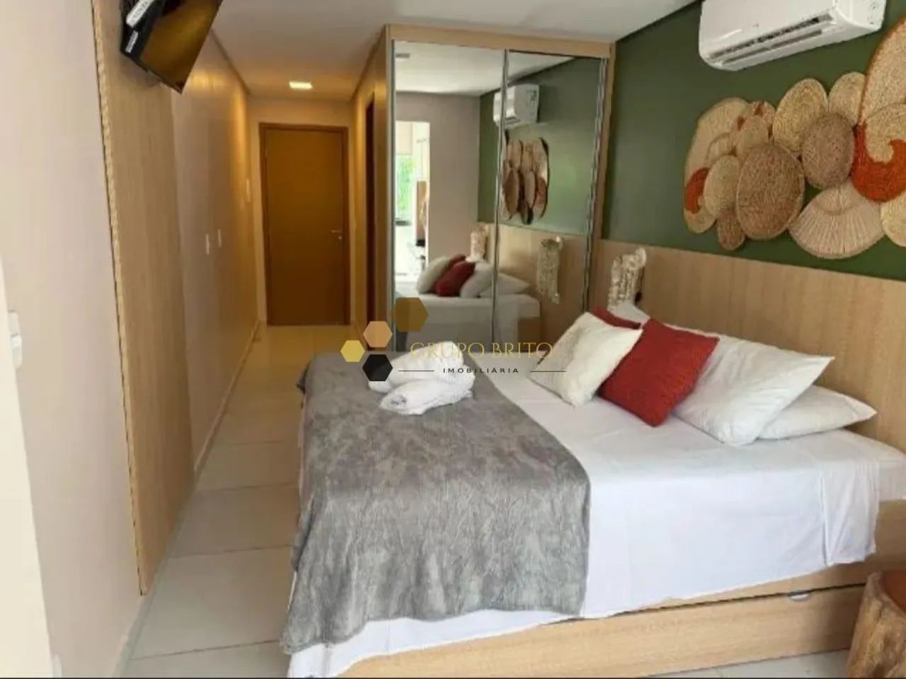 FLAT MOBILIADO EM PORTO DE GALINHAS - Foto 5