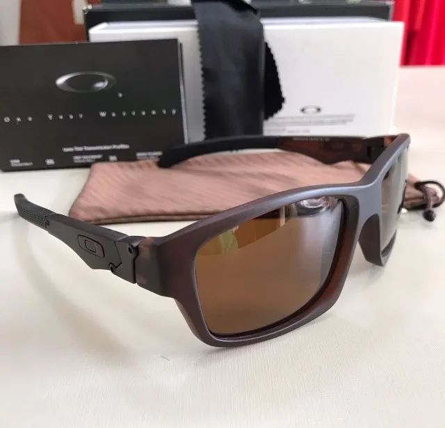 Óculos de Sol Oakley Jupiter Marrom - Foto 2