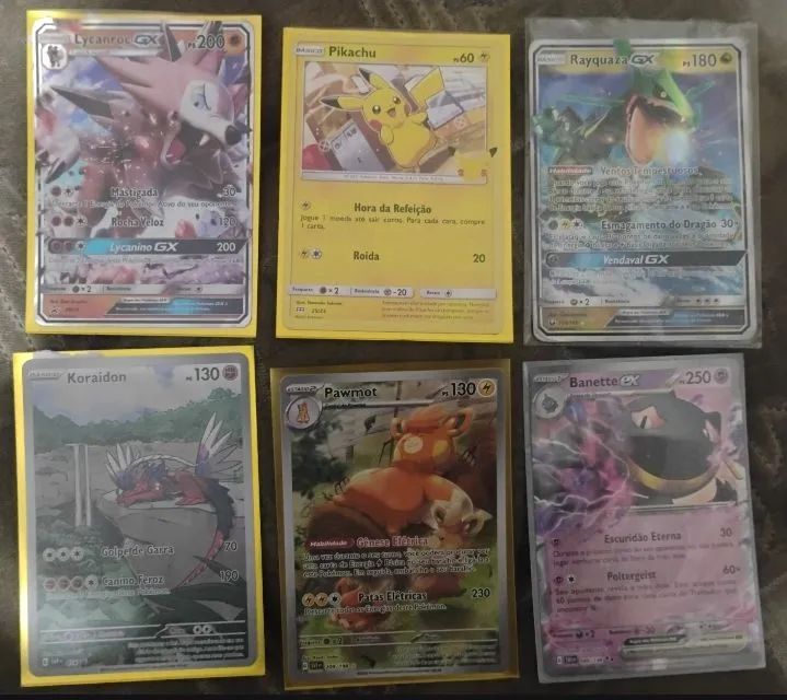 6 Cards pokémon GO colecionáveis  - Foto 5