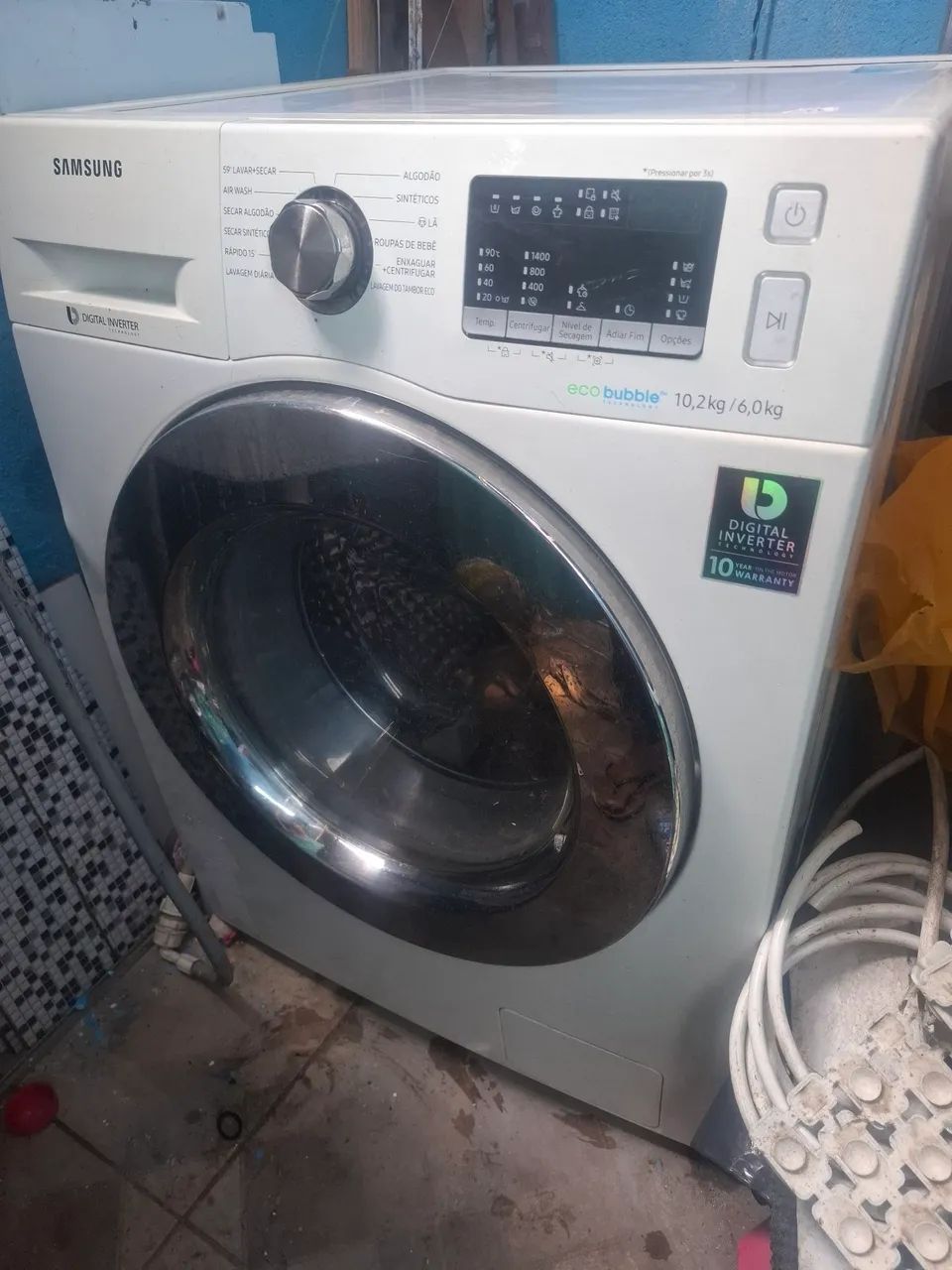 Maquina Lava e Seca Samsung 10,2 kgs - Foto 6