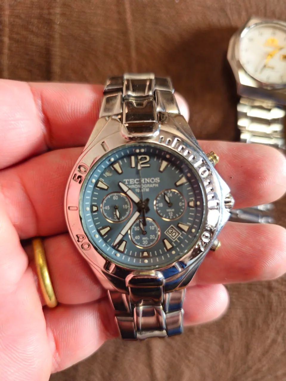 Relogio technos chronografo lindo