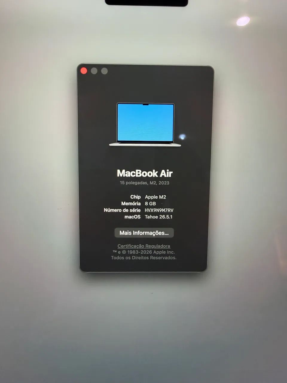 Macbook Air M2 15 polegadas - Foto 3